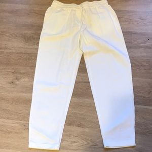 J Crew Linen & Cotton crop pants - White - Sz 2